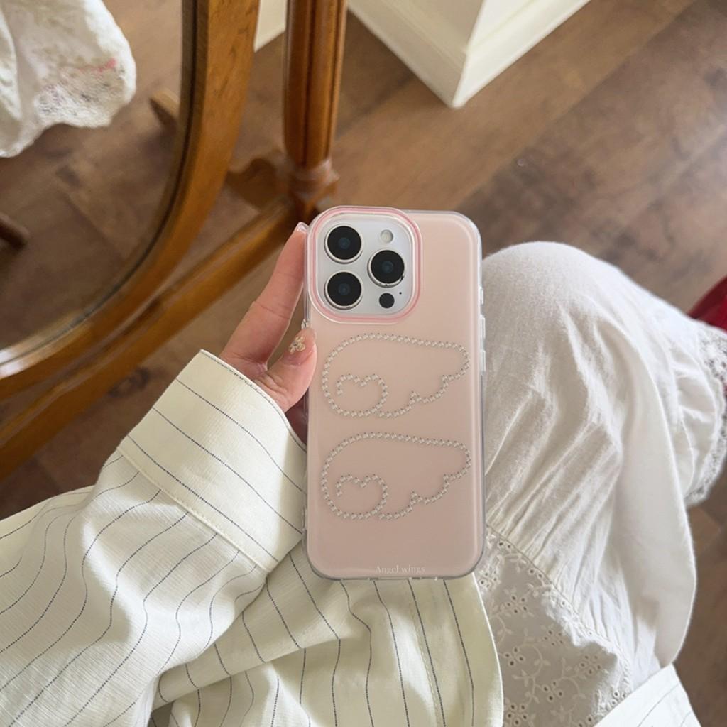 

Korea Simplicity 3 Color wing Phone Case for Xiaomi Mi 15T 15 11 Poco X6 M6 X5 F5 F7 X3 M3 NFC GT Lite Pro 4G 5G Feather Texture Poco X3 Pro 4G