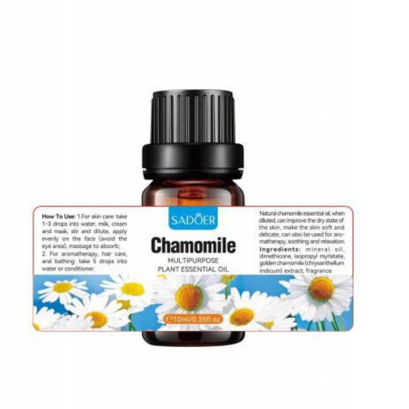 Botanický esenciální olej SADOER Růže Levandule Rozmarýn Hydratační Masážní Esenciální Olej