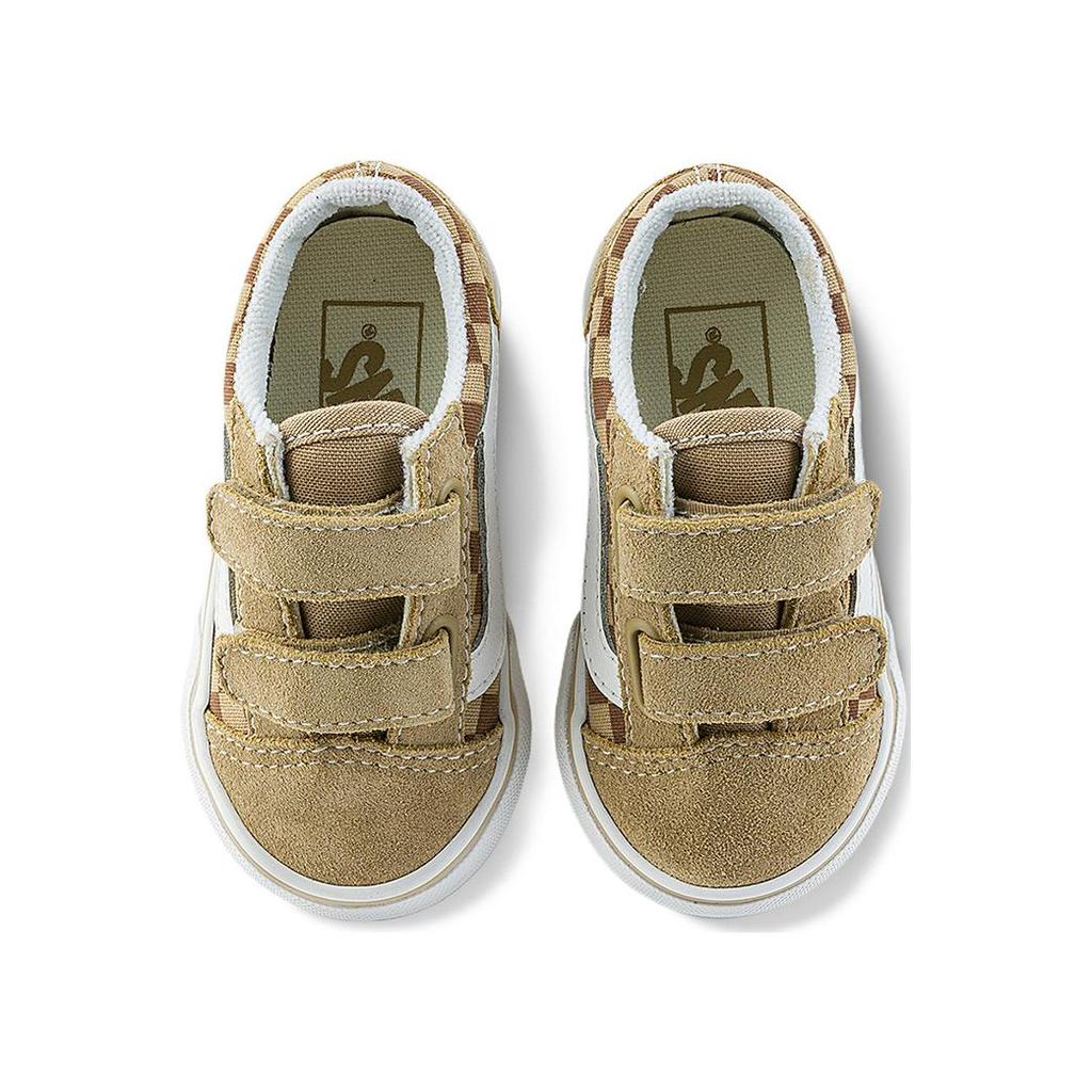 Vans Comfortable Lightweight Durable Low-Top Walking Shoes Baby Shoes Brown VN0009RCBF2