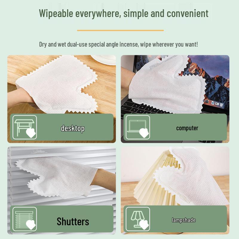 Newcomer 0.22 Free Shipping: Disposable Electrostatic Dust Removal Non-woven Fabric Gloves