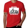 Seven Samurai - 7 Samurai T-Shirt anime vintage clothes heavyweight t shirts for men