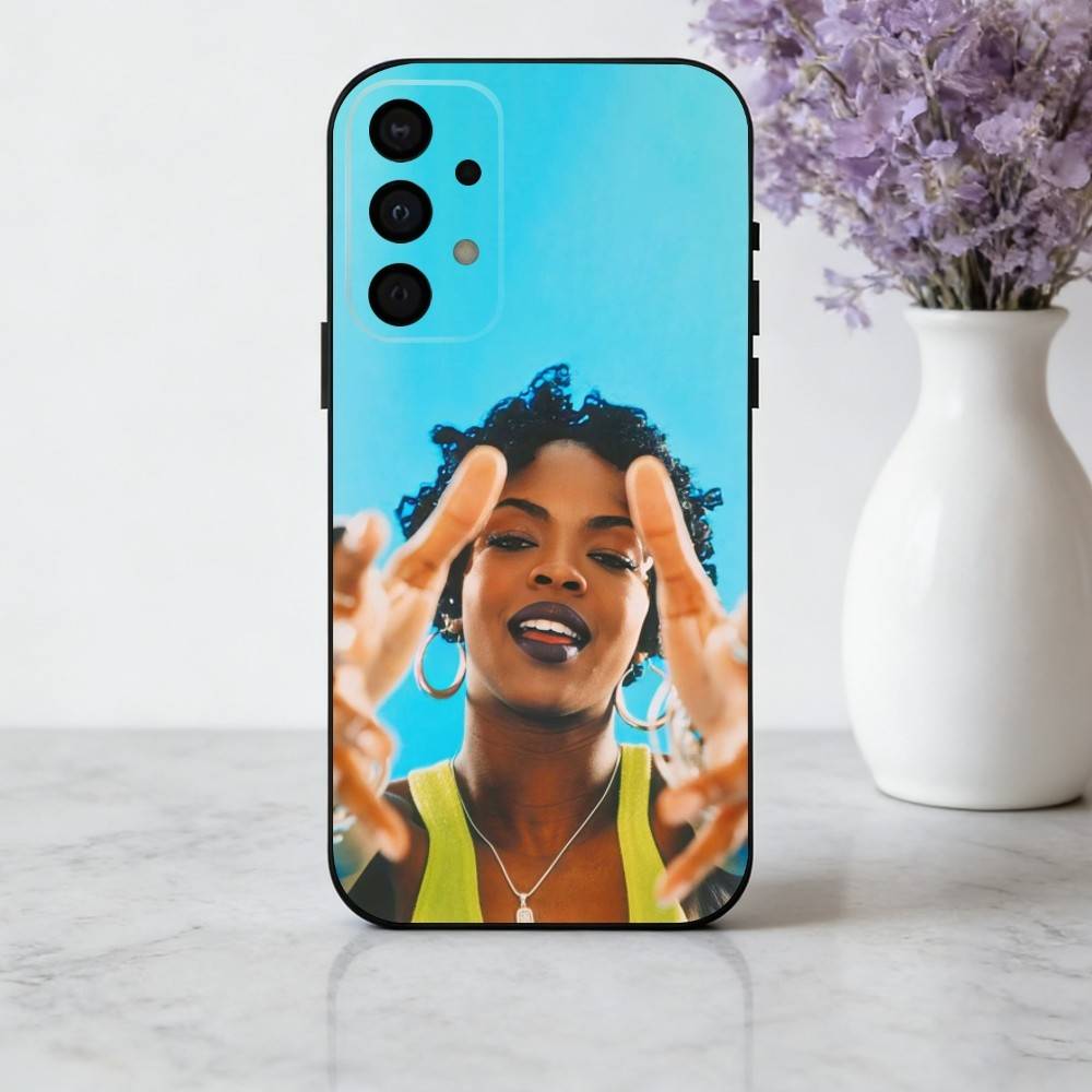 Singer L-Lauryn-N H-Hill-L Phone Case For Samsung Galaxy A73,A72,A71,A70,A53,A52,A51,Others Soft Black Cover