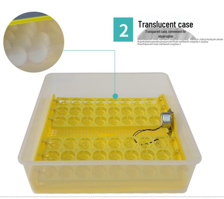 Incubatrice Automatica per Uova Domestica per Uova Piccole: Incubatoio per Polli, Anatre, Oche