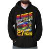 Supreme Racing 27 Legends Track Racecars Mens Hooded Sweatshirts Hoodie Tops