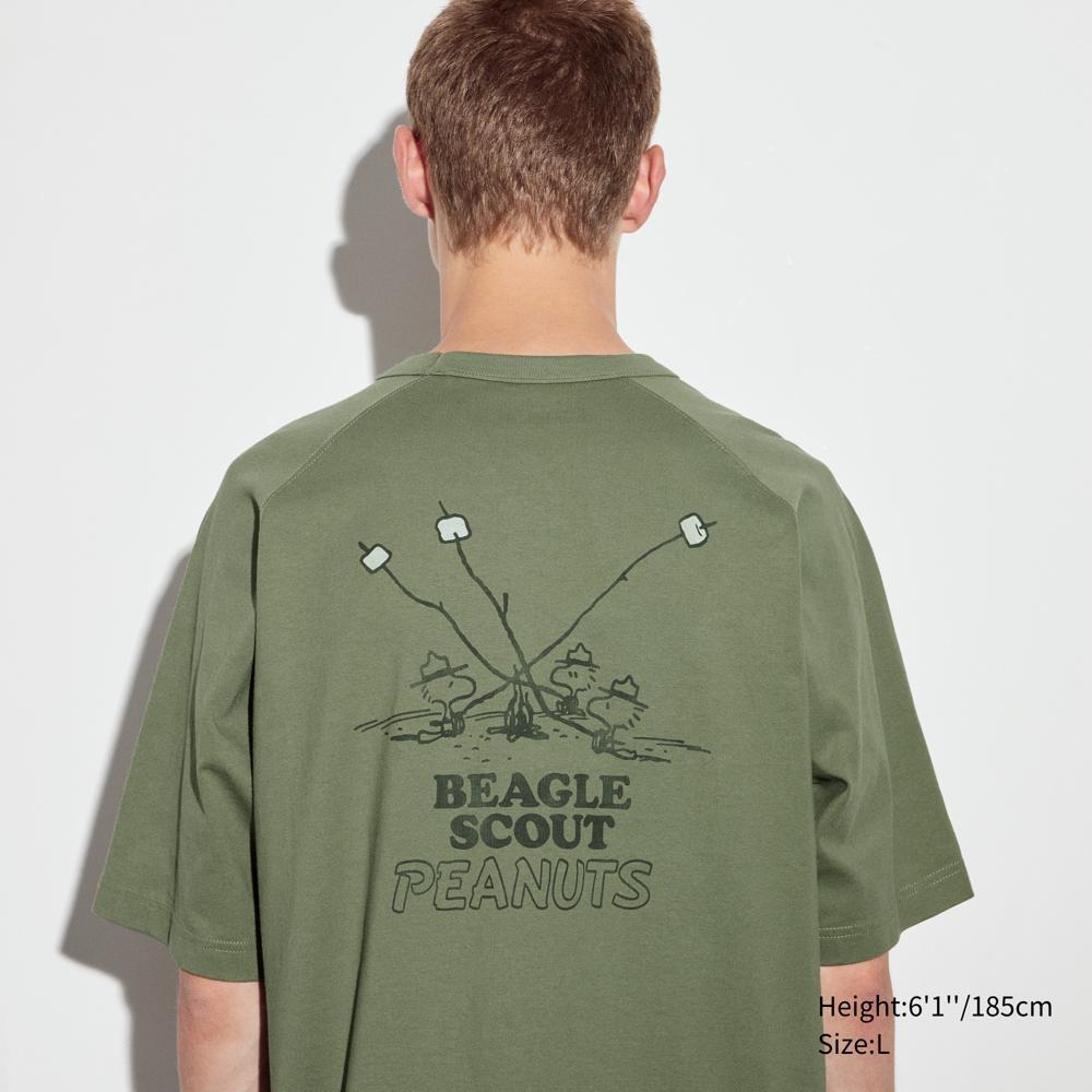 

UNIQLO PEANUTS UT (графический Т, короткий рукав) В