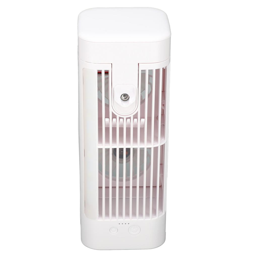 Portable Air Conditioner Fan USB Personal Evaporative Air Cooler with 3 Speeds Night Light 120ml