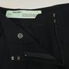 Off-White OWCA078F18A71053 Black High Waist Over Wide Pants Bottoms 36 blackUsed