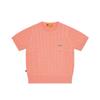 KODAK Cable Short Sleeve Knit Women'S Pink