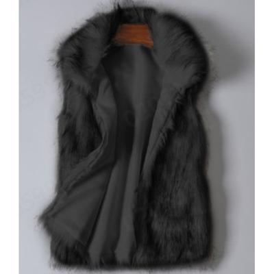Women's Standing Collar Casual Business Vest Winter Warm Medium-length Vest