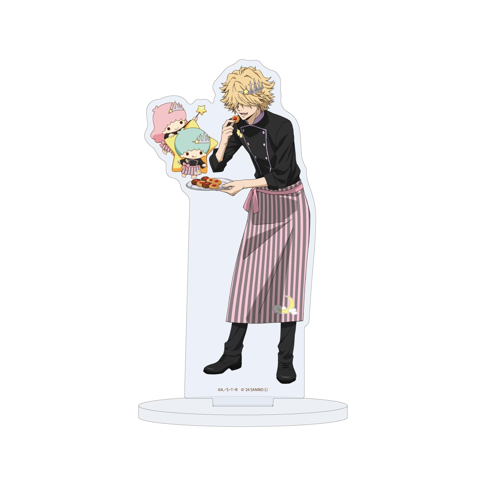 

A3 Katekyo Hitman REBORN x SANRIO CHARACTERS 26 Бельфегор x Little Twin Stars [Коллаборационная иллюстрация] Акриловая подставка В150 х Ш150мм