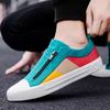 Fashion Summer and Autumn Breathable Mens Casual Shoes A Pedal Lazy Mens Casual Flats Men's Canvas Shoes