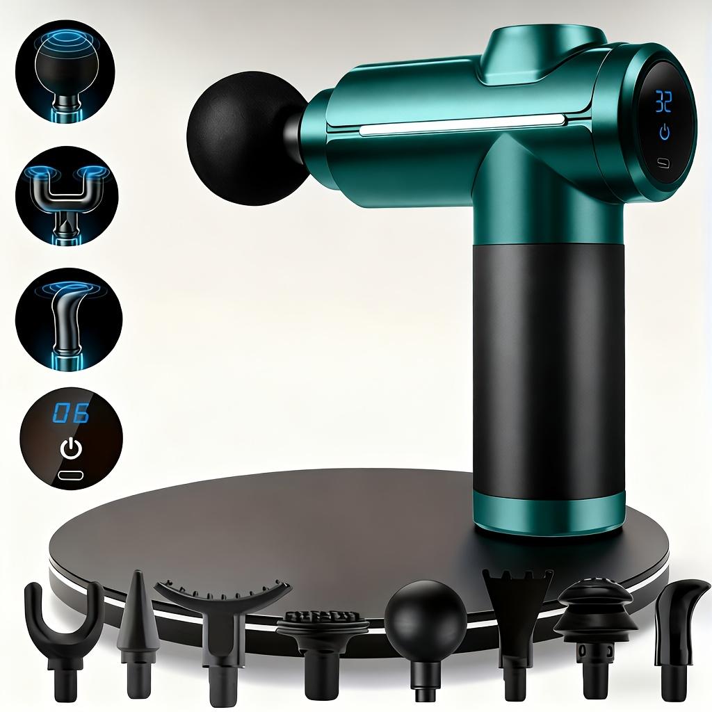 Professional Fascia Gun High Frequency Vibration Deep Muscle Tissue Massage Gun Relaxing Body Massager After Exercise Fitness