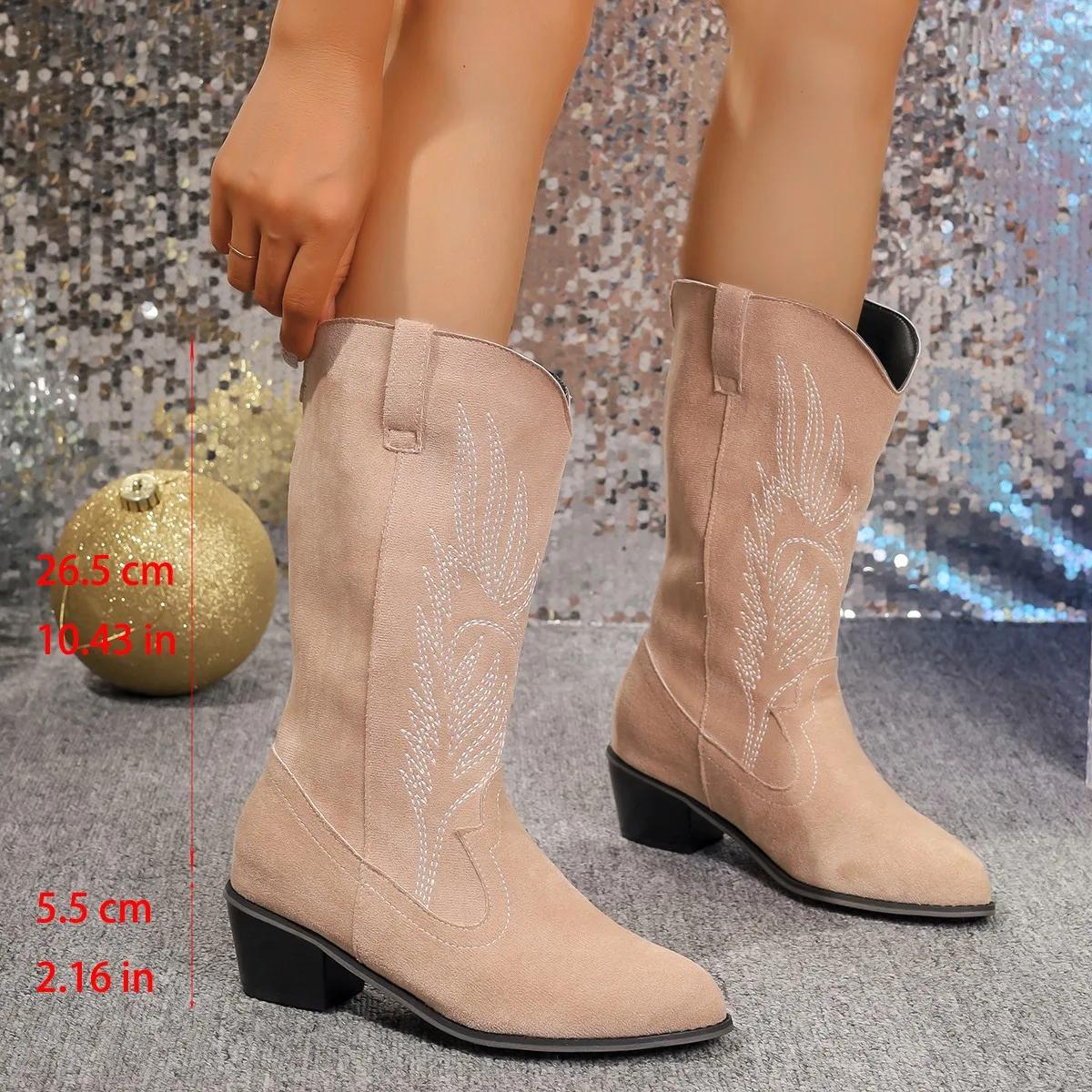 

Модные зимние панк-модные туфли без застежек женские элегантные толстые подошвы длинные ковбойские сапоги KnightWester готические сапоги для женщин 36 хаки