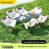 Portable Folding Table and Chairs Set for Outdoor Camping and Picnics