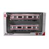 Metro Transit Rail Trains Model Toy Set With Light Sound Effects For Kids Gift