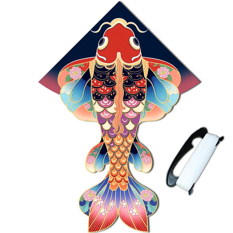 Octopus Kites With Handle Line Flying Toys Kids Outdoor Sports Summer Beach Game Walk In Sky Nylon Kite