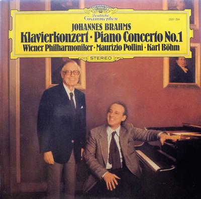 LP Record JOHANNES BRAHMS  WIENER PHILHARMON  Klavierkonzert  Piano Concerto No. 2531294 DEUTSCHE GRAMMO 1980 Germany Classical Used