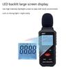 LCD-Display Meter Sound Level Reader 30-130dB Hand-held Sound Noise Meter Alarm Digital Noise Meter Decibel Monitor-Test
