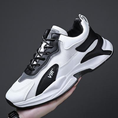 Shoes Mens Lace-up Sneakers Casual Breathable Anti-Wear Shoe Fashion Versatile Mesh Runing Walking Outdoor Comfortable Footwear