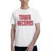Summer Tshirt Men Tower Records Essential TShirt Korean Fashion Tshirts for Men Male Top Teeshirts