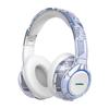 Trendy Bluetooth 5.2 Over-Ear Headphones with LED Lights and Foldable Design