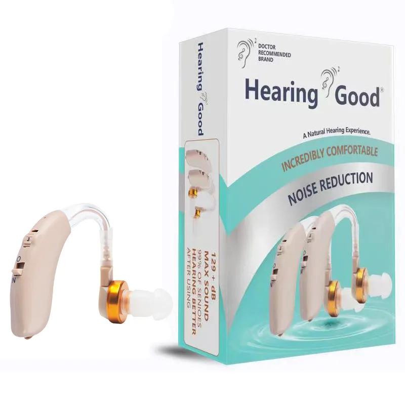 2026 Best Digital BTE Hearing Aid Adjustable Tone Sound Amplifier Portable Deaf Elderly Hearing Aids