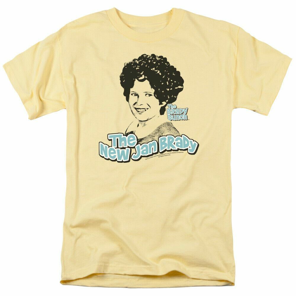 26 The Brady Bunch The Real Jan Brady T Shirt Mens Licensed Classic Merch Banana Unisex T-Shirt M
