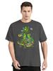 Magic Mushrooms Alien Psychedelic Tshirt Unisex Harajuku Japanese Designer Tshirts Unisexs Unisexs Clothes Oversized T Shirt