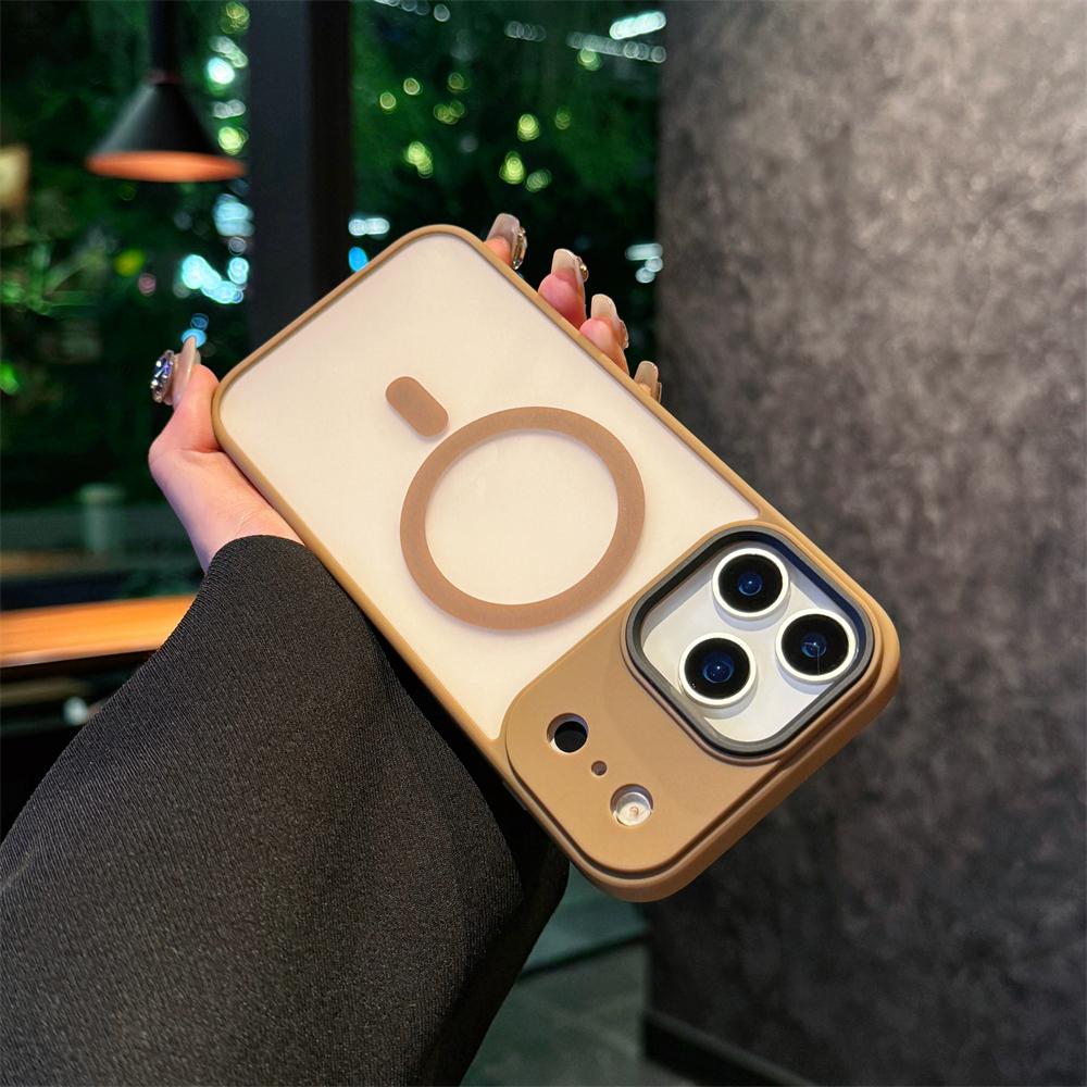 Magnetic Wireless Charge For Magsafe Case For iPhone 17 16 15 14 13 12 Pro Max  Plus Shockproof Transparent Bumper Cover