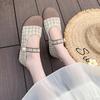 2025 Spring/Summer Ballet Flat Shoes Women's Casual Shoes Flat Heels Anti Slip Fashion Versatile Knitted Women's Shoes