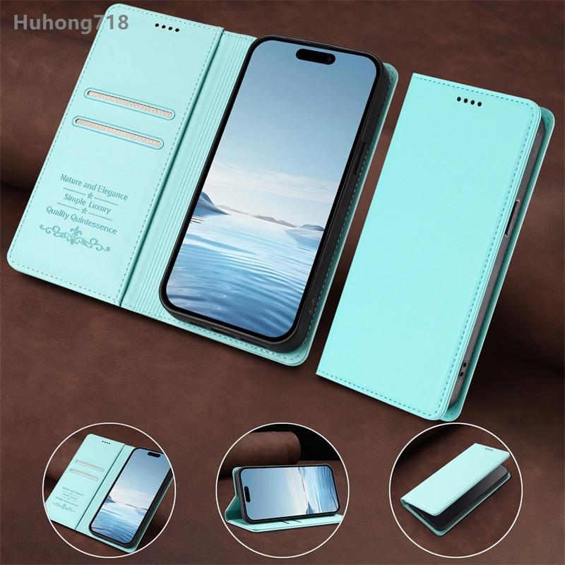 Magnetic Flip Case for Xiaomi Poco M4 M5 M6 M7 M8 Pro Plus 4G 5G with Card Holder Stand Protection Cover