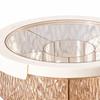 Compartmentalized Serving Tray for Dried Nuts, Rotating Food Storage Box, Tray, Nut