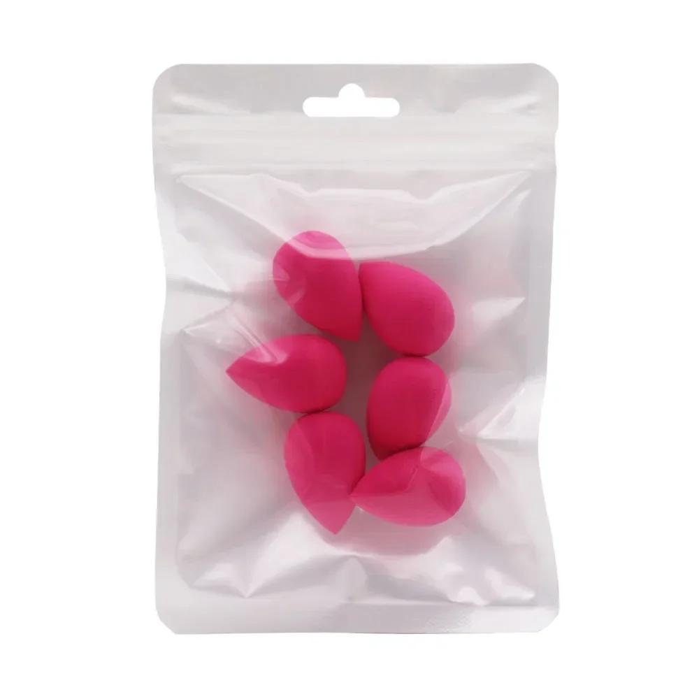 6/7 SZT. Mini Gąbka do Makijażu na Mokro i na Sucho Miękki Puder do Pudru do Cieni do Powiek Korektor Narzędzie do Blendowania Makijażu z Pudełkiem Akcesoria do Makijażu