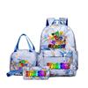 Rhythm box sprunki peripheral schoolbag boys and girls schoolbag primary school junior high school students backpack D