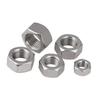 DIN934 GB6170 SUS304 Stainless Steel Hex Nut UNC UNF BSW Thread Metric Imperial Hexagon Lock Nuts 0#-12# 1/4-3/4 Inch