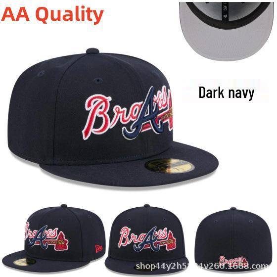 American Baseball Flat Brim Cap – LA Dodgers, NY Yankees, BOS Sox Embroidered Design, All Sizes