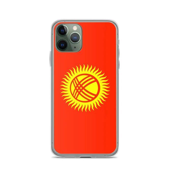 Coque Télephone Drapeau Kirghizistan - iPhone 11 Pro