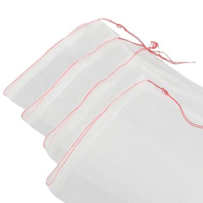 Drawstring Mesh Bags Fruit Protection Mesh Bags Garden Agriculture Nylon Material Proper Airflow Rainwater Drainage