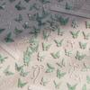Butterfly Nail Sticker Green Nail Styling Shine Stereoscopic Relief Nail Decal Diy Manicure Art Decoration Accessories