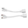 12V POE Splitter Adapter Stable Easy To Install Plug and Play Waterproof POE Splitter Adapter Male Female for IP Camera