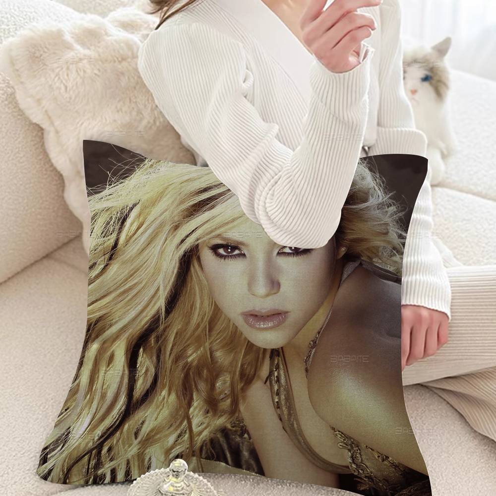 Pop Singer S-Shakira pillow cover sofa cushion cover home room decoration children gift