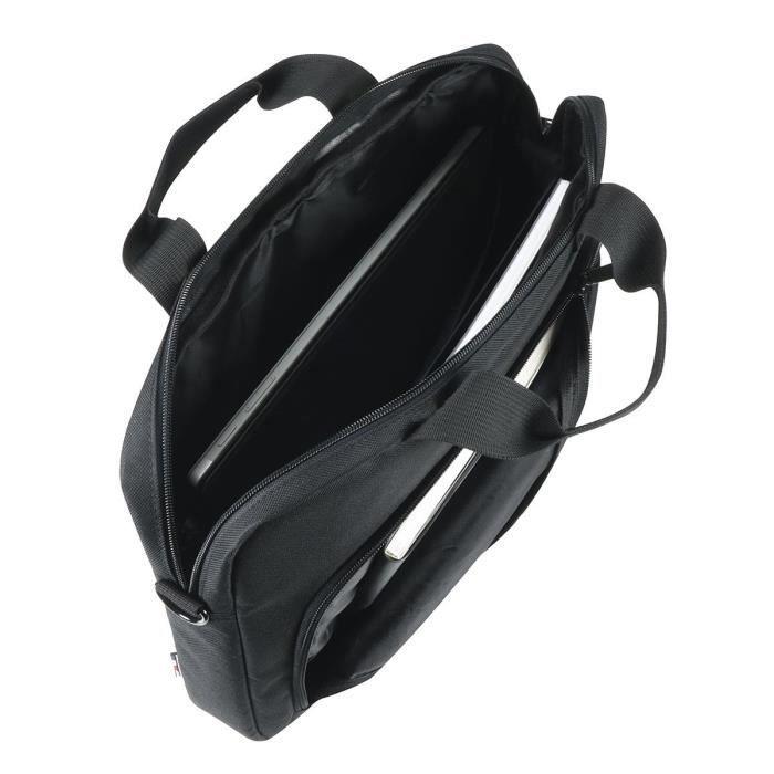 MOBILIS TheOne Basic Sacoche à Bandoulière pour Ordinateur Portable 14" 16" - Noir