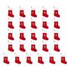 Christmas Stocking Letter Socks Pendant Ornament for Christmas Tree Firplace