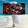 Horror Clown Circus Fashion Beach Towel: Ideal for Summer Adventures Soft, absorbent and quick drying suitable for swimming and bathing
