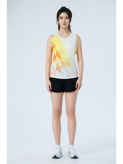 

Унисекс быстросохнущая майка для бега - Легкая, дышащая, розовая соревновательная одежда с принтом для марафона и трековых соревнований. 3XL