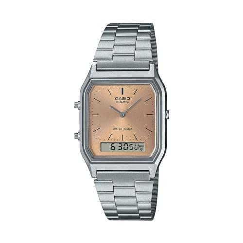 

Casio Classic AQ-230A-4AMQYJF Unisex Salmon Pink Watch