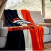 Denver Broncos Blanket Outdoor Flannel Blanket for Camping, Hiking, Garden Parties, Picnic Essentials,gift for family and friends