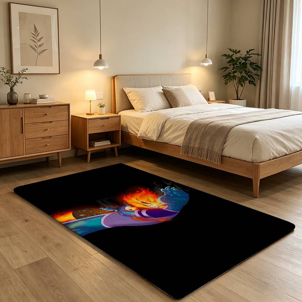 Cute E-elementalS Cute Carpet Bathroom Anti-slip Mat Door Mat Home Decoration Mat Entrance Door Mat Scratch-resistant Door Mat