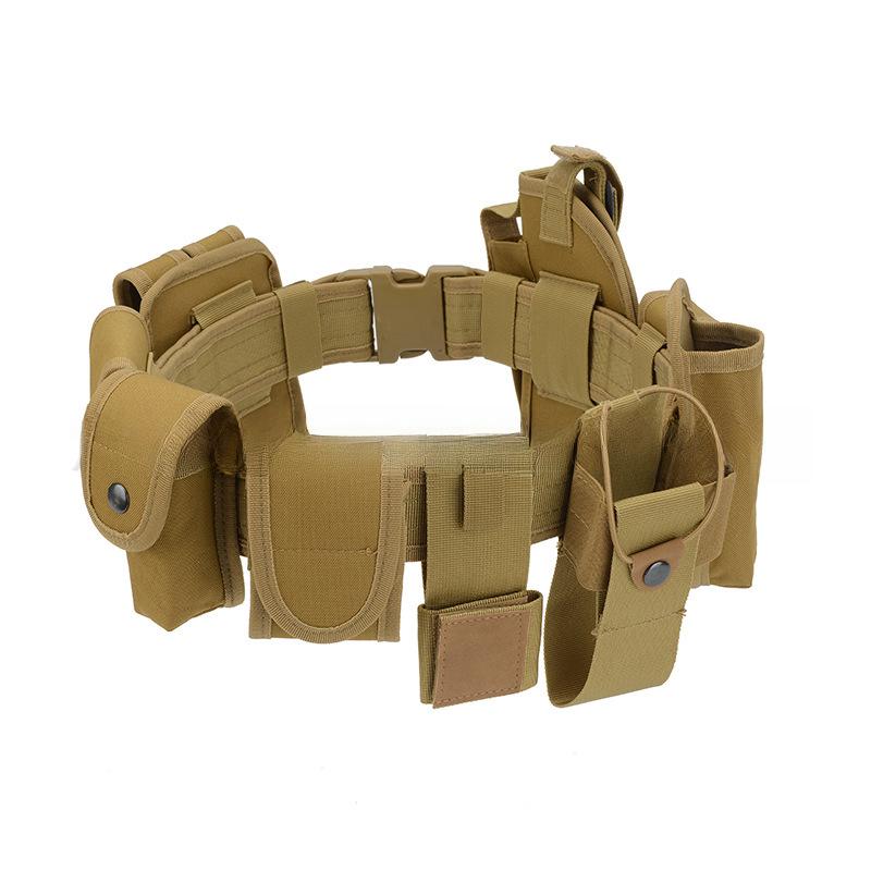 Dešimties dalių taktinis nailoninis daugiafunkcis vandeniui atsparus juosmens diržo rinkinys