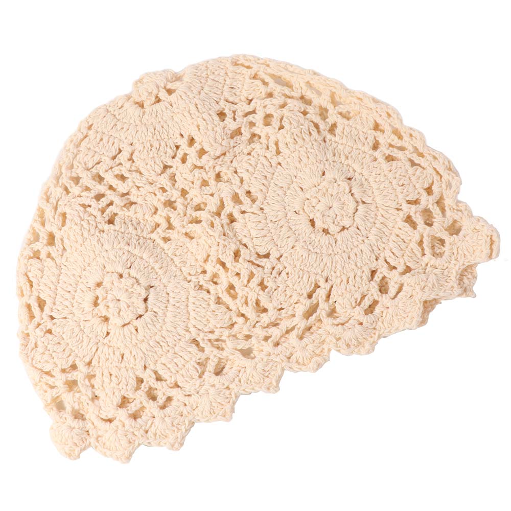 Handgemachte Mützen Mütze Dünne Strickmütze Mode Aushöhlen Gestrickte Mütze Mädchen